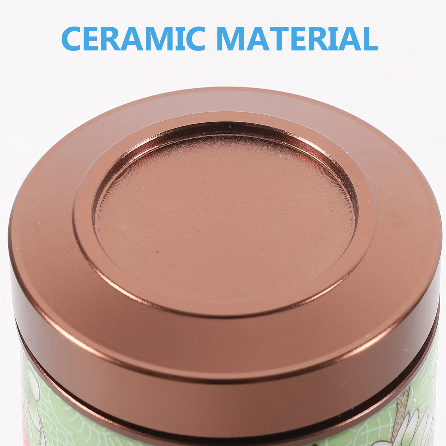 Chinese Style Tea Canister Portable Vintage Tea Jar Mini Storage Jar Seal Loose Tea Can