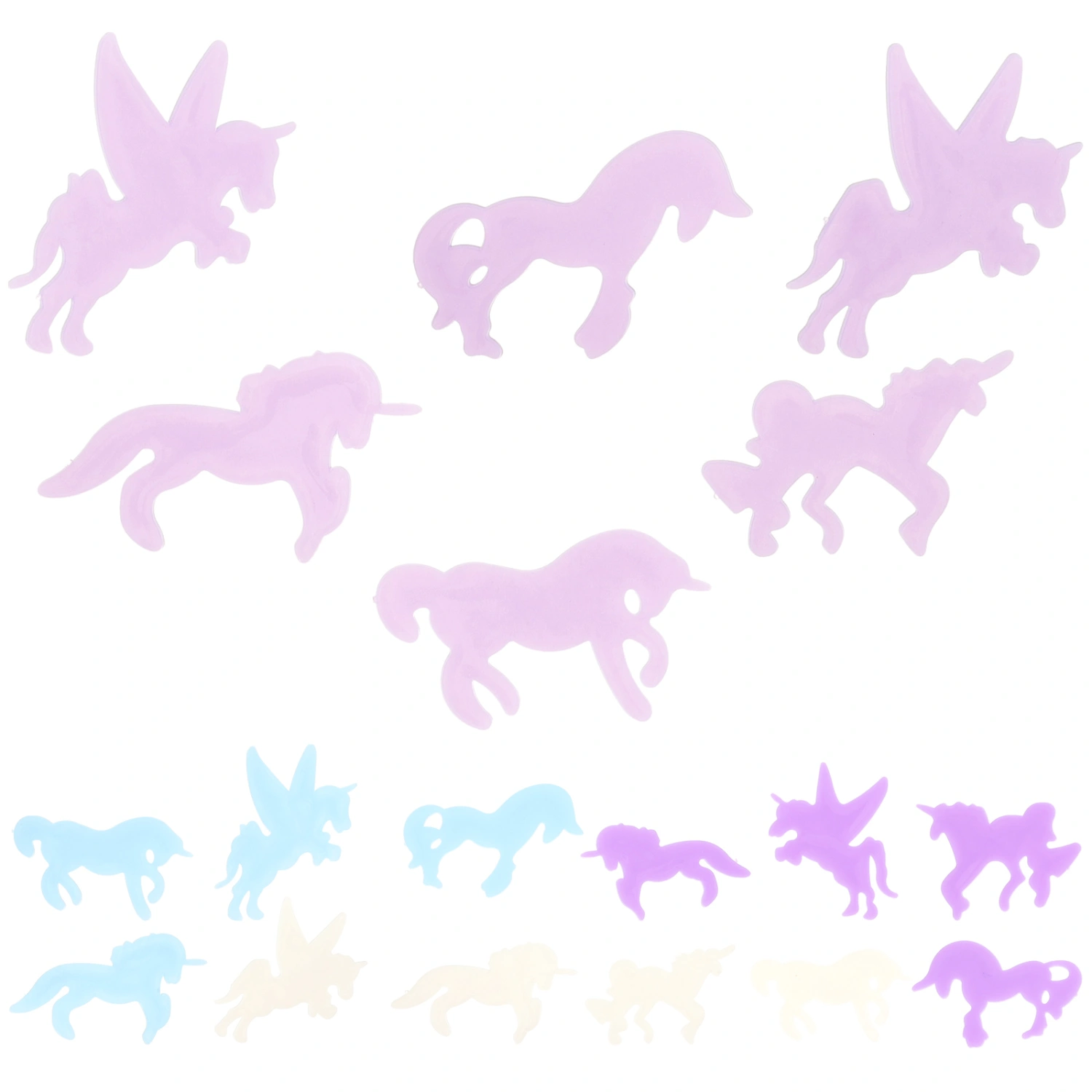 2 Sets Wall Sticker Glow In Dark Wall Sticker Children Bedroom Nursery Decal