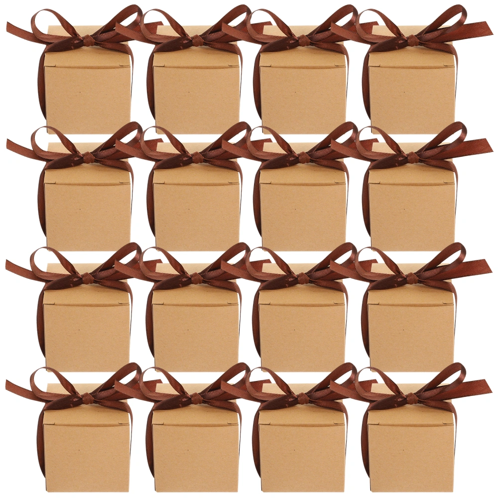 50 Set of Gift Kraft Paper Box Small Candy Wrapping Box Chocolate Packaging Box