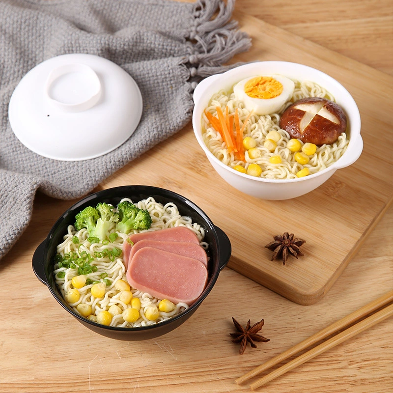 2Pcs Microwavable Ramen Bowl Japanese Style Noodle Bowl Soup Bowl Ramen Cereal Bowl
