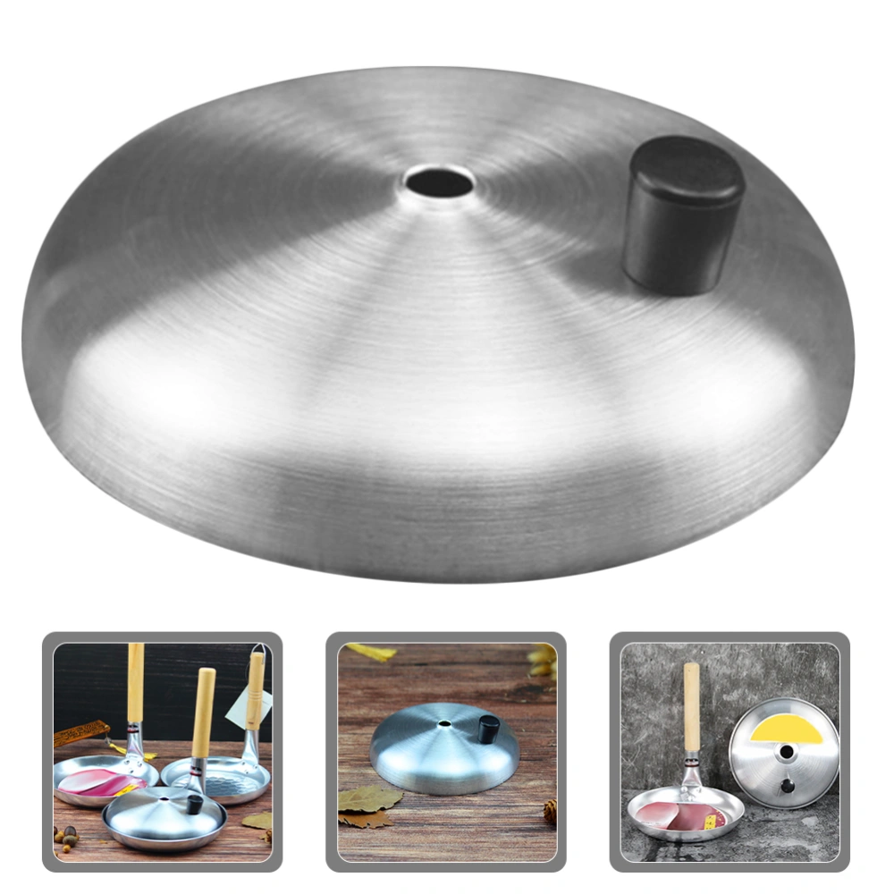 Stainless Steel Pot Lid Frying Pan Cover Universal Pot Lid Cooking Pot Cover Metal Pot Cover