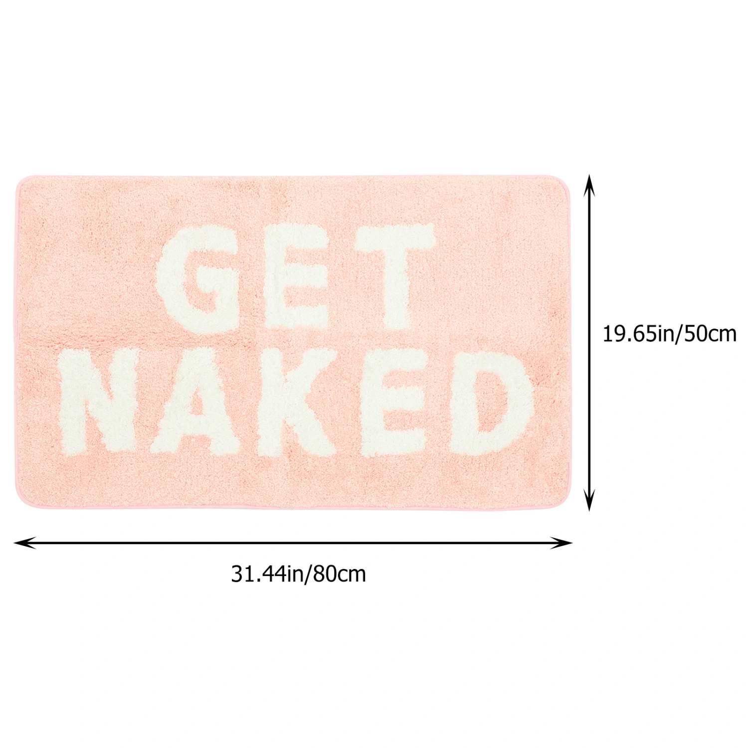 Bath Mat Cute Bathroom Rug Funny Nonslip Bathtub Mat Super Absorbent Floor Carpet
