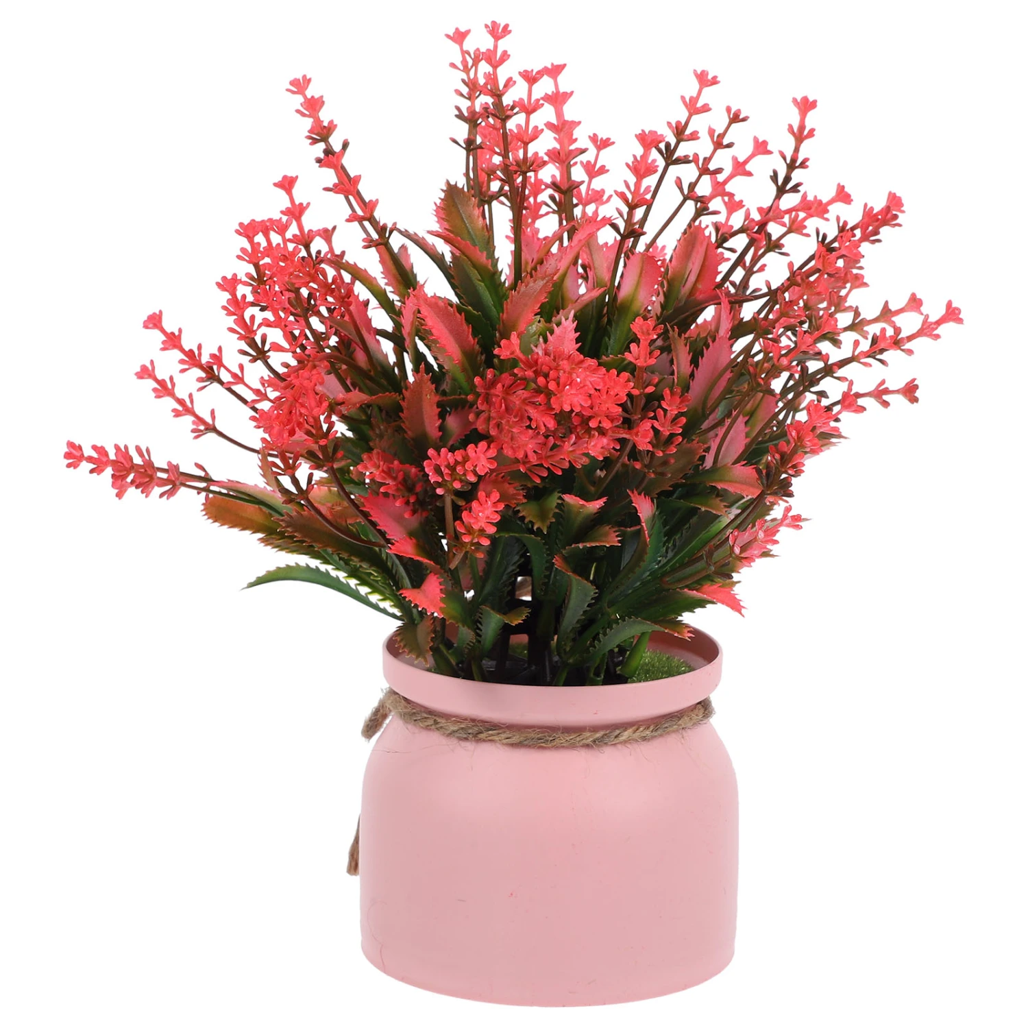 Artificial Potted Flowers Faux Plants Potted Plant Decor Plastic Flowers Bonsai for Balcony Patio