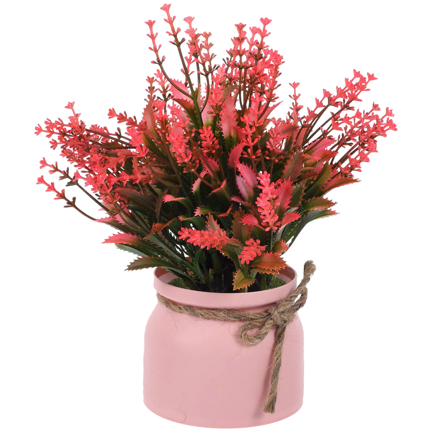 Artificial Potted Flowers Faux Plants Potted Plant Decor Plastic Flowers Bonsai for Balcony Patio