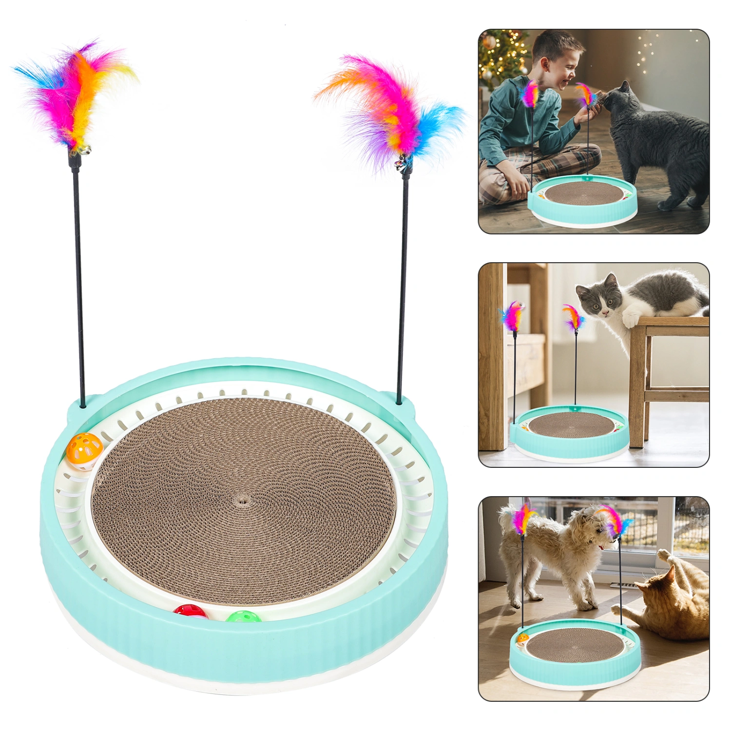 Wear-resistant Scratch Pad Convenient Scratching Board Interesting Cat Scratcher Cat Supply