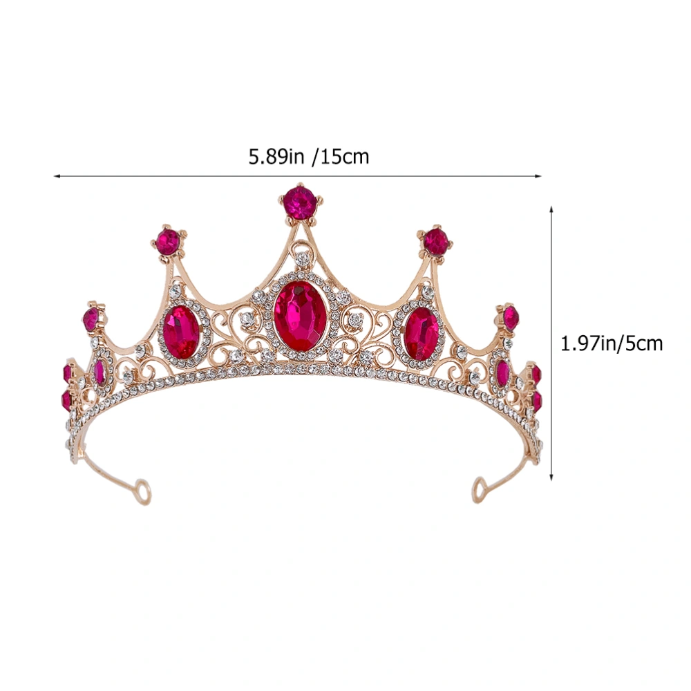 Wedding Crown Bride Crown Rhinestone Crown Birthday Party Tiara Wedding Hair Accessory