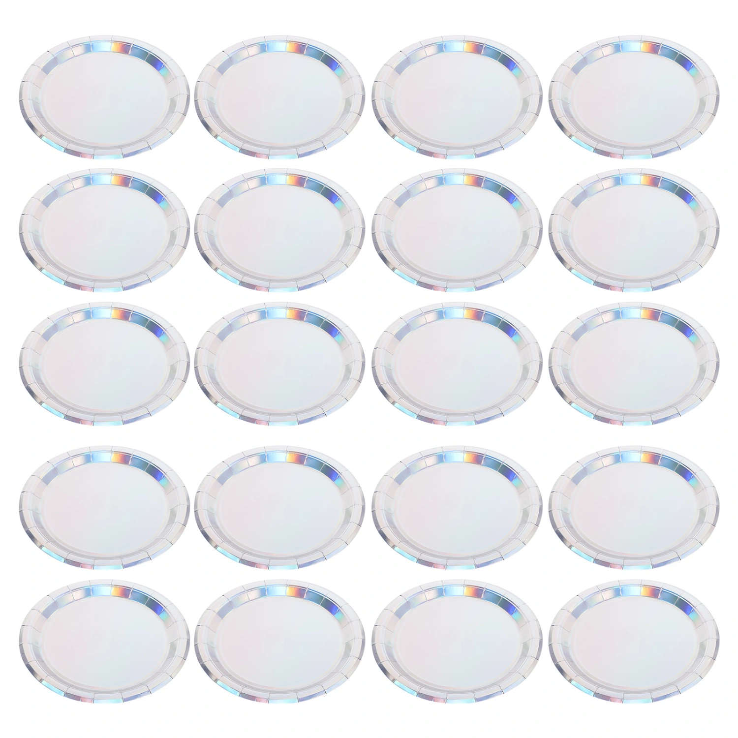 50pcs Disposable Paper Plate Food-grade Party Catering Plate Versatile Food Serving Paper Plate