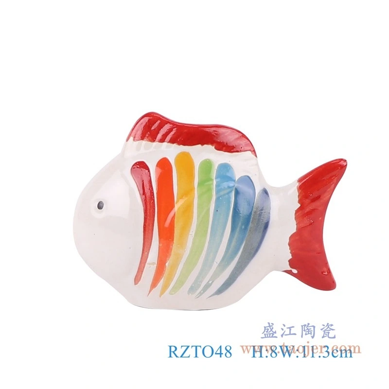 3Pcs Fish Tank Floating Craft Ceramic Animal Craft for Fish Tank Adorable Floating Animal Ornament