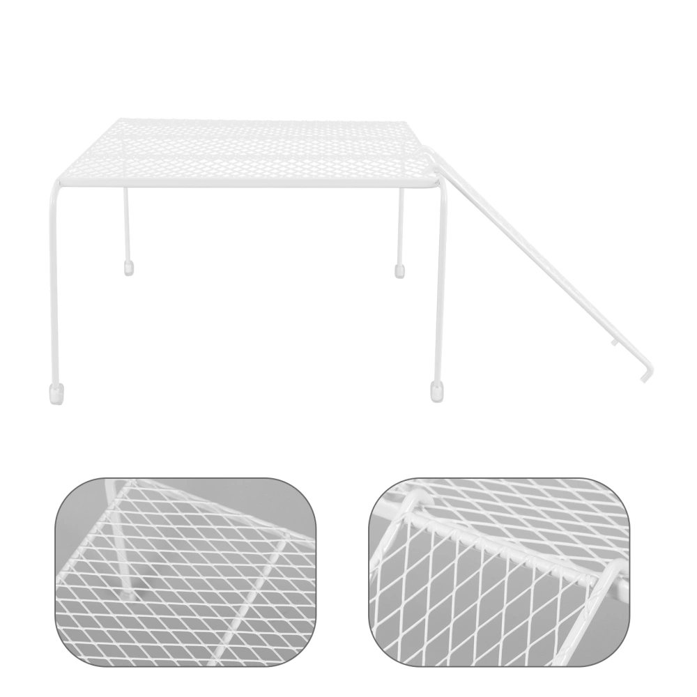 1 Set Rutin Chicken Pet Landscaping Board Mesh Shelf with Climbing Ladder