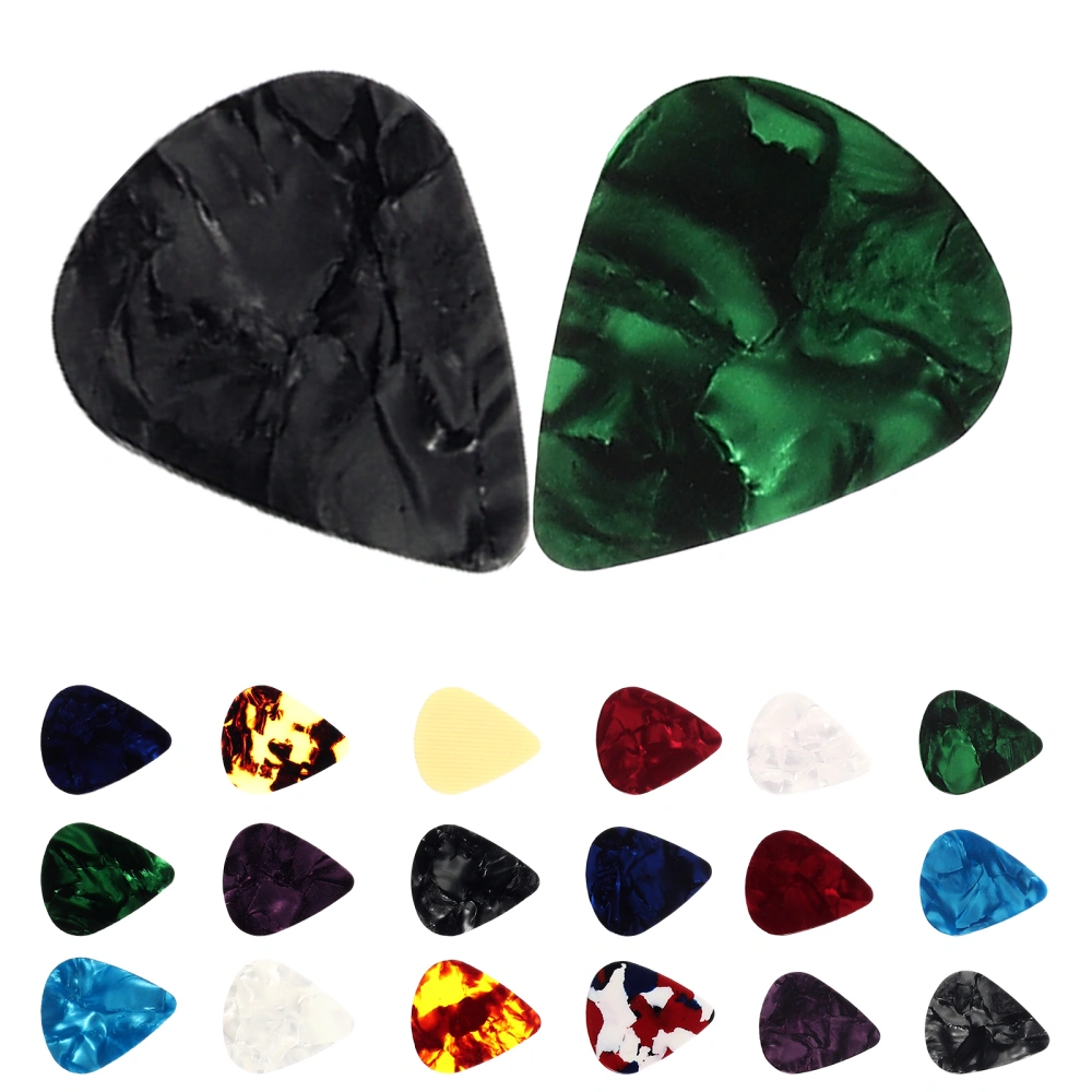 20pcs Guitar Finger Picks Fashion Xylonite Guitar Picks Electric Guitars Accessories