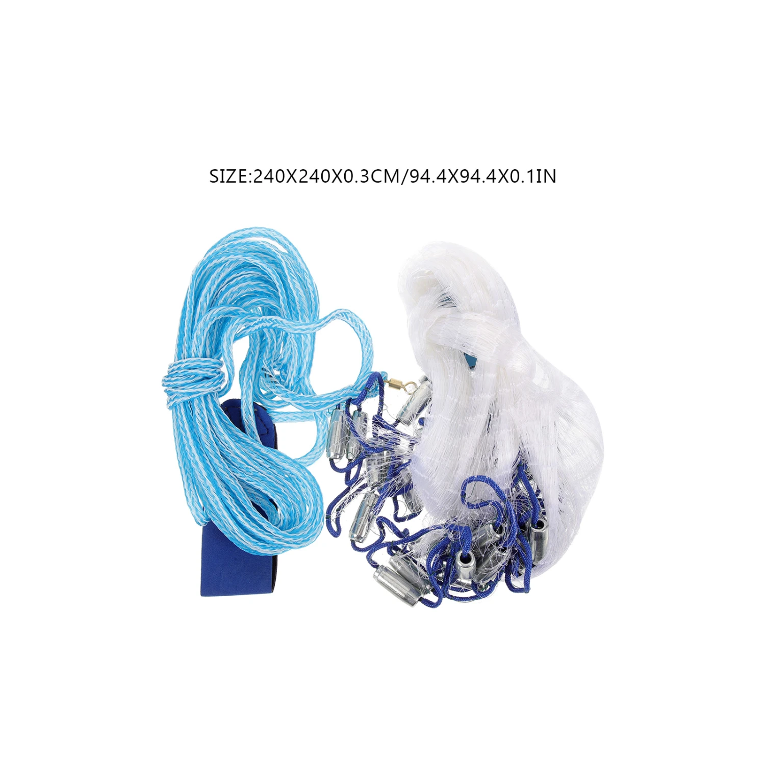Large Fishing Net Outdoor Fish Casting Net Fishing Catching Net Cast Fishing Net