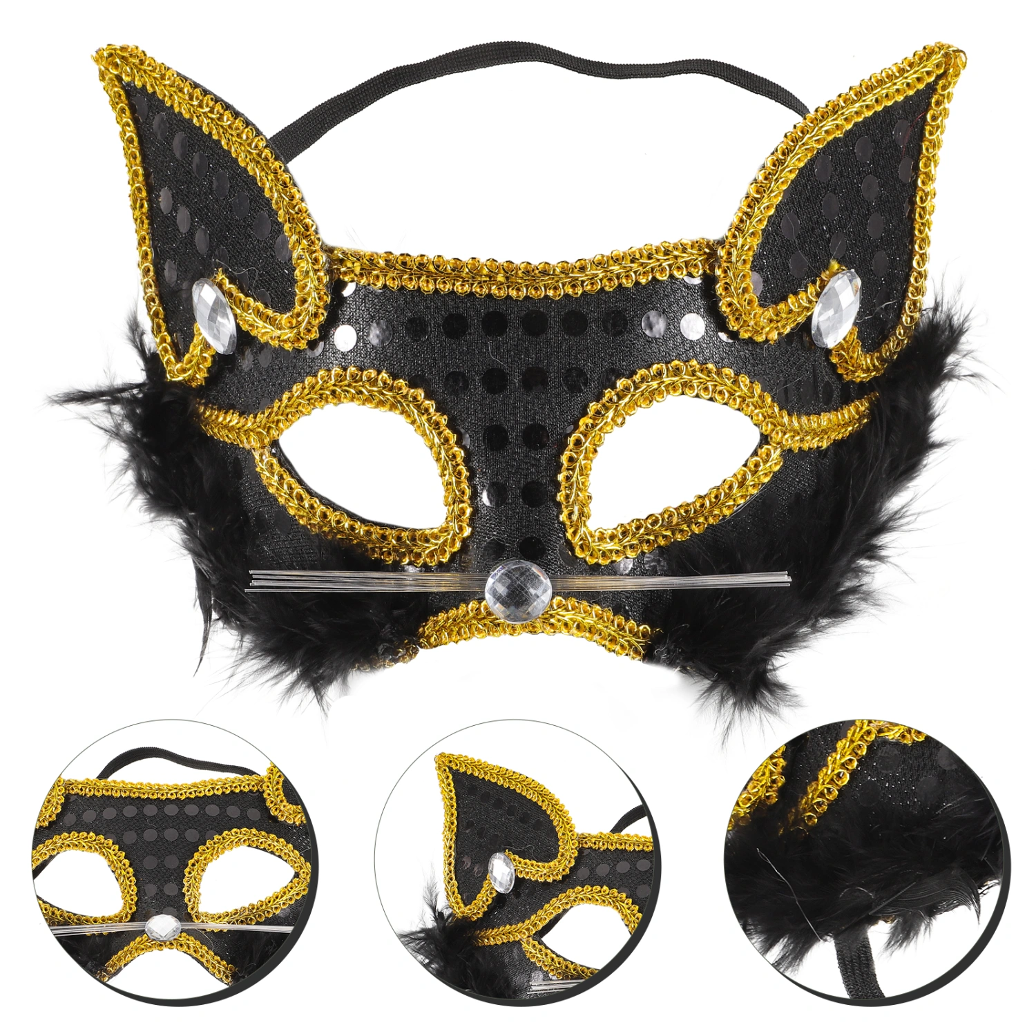 Halloween Party Mask Women Carnival Mask Cosplay Mask Masquerade Mask Prop