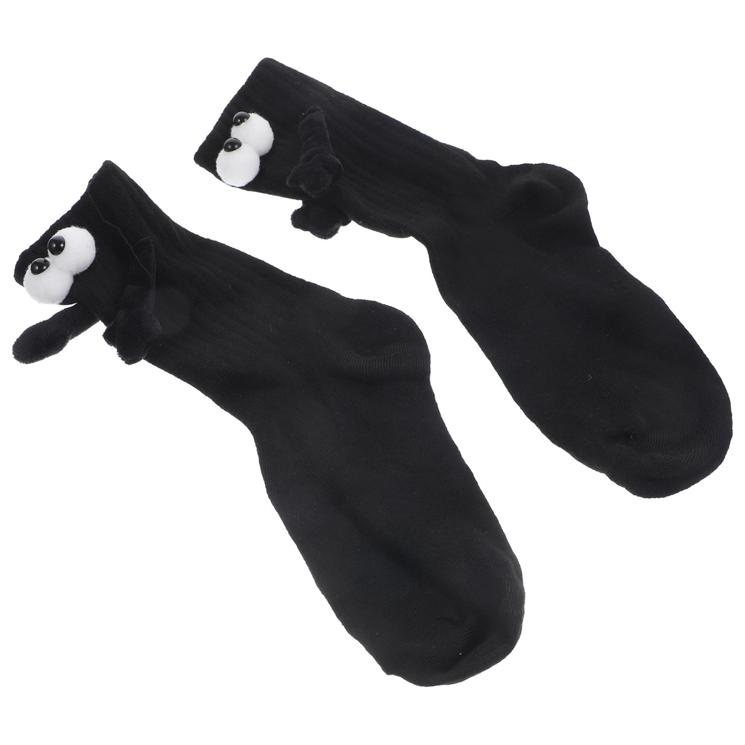 1 Pair Hand Holding Socks Sports Socks Crew Socks Middle Calf Socks Cotton Socks