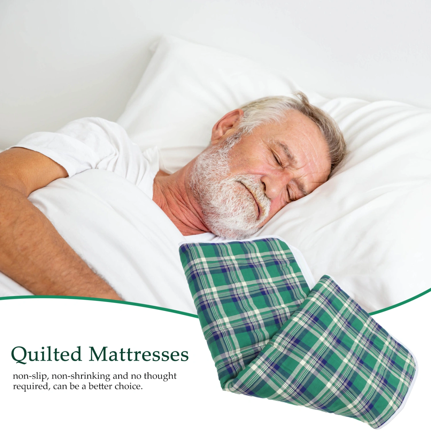 Bed Pad Absorbent Bed Pad Non Slip Bed Pad for Incontinence Reusable Bed Pad Menstrual Pad