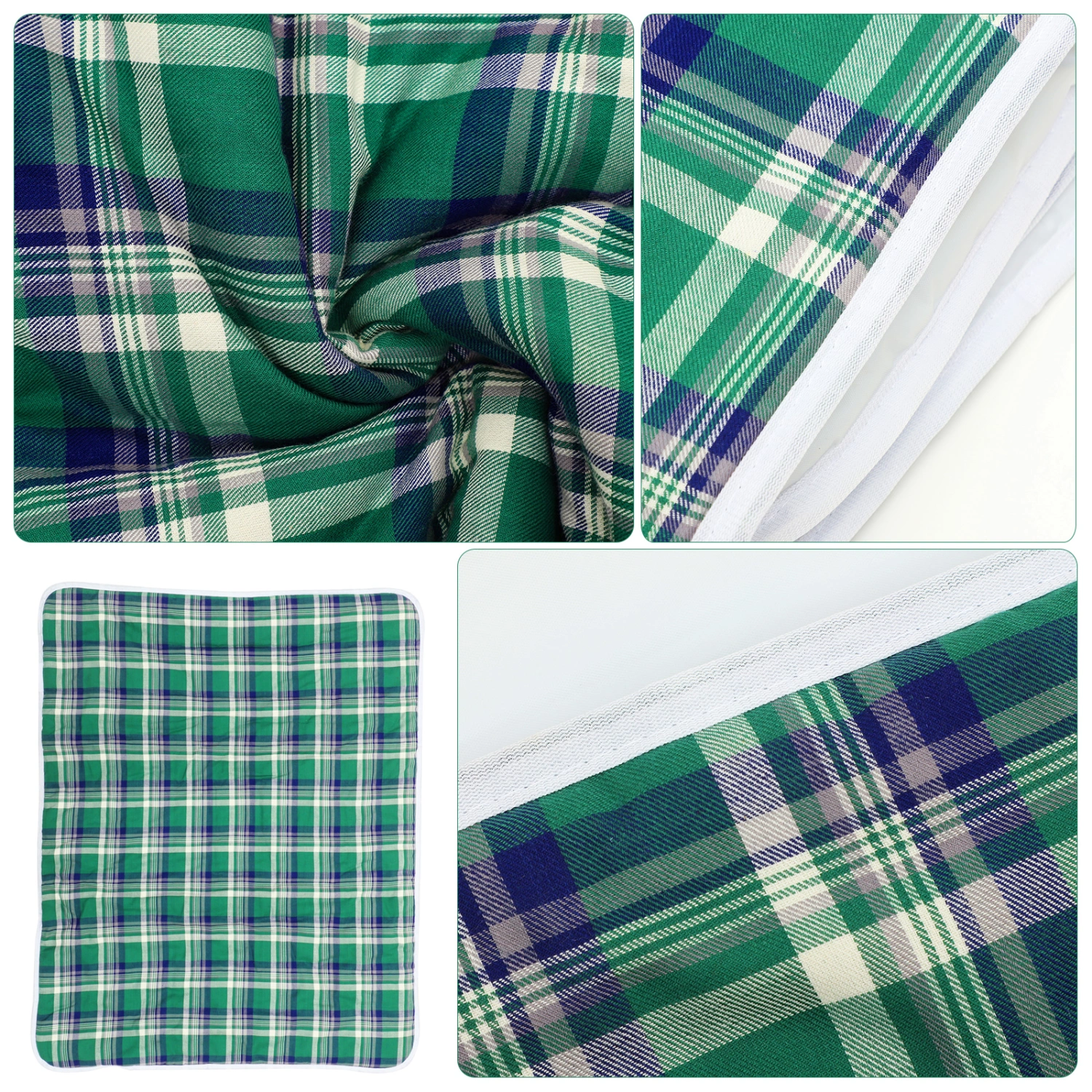 Bed Pad Absorbent Bed Pad Non Slip Bed Pad for Incontinence Reusable Bed Pad Menstrual Pad