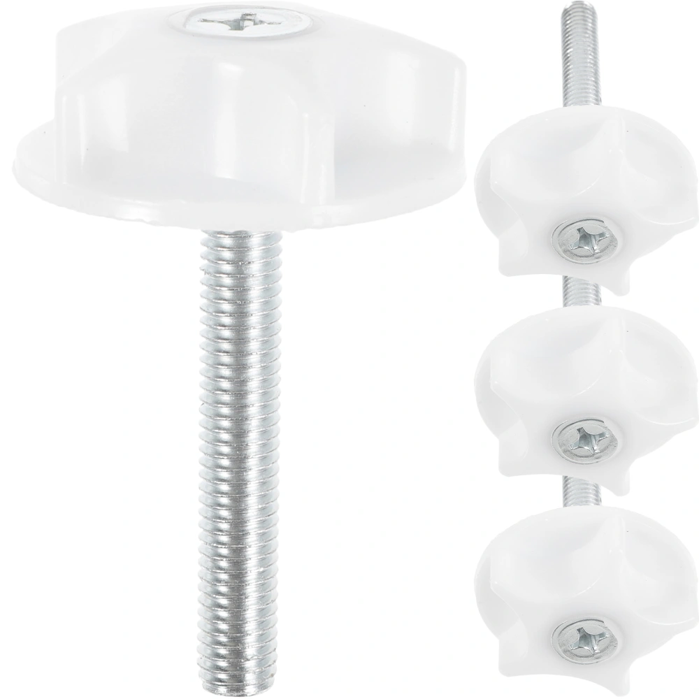 4pcs Headboard Fixing M8 Bed Screw Headboard Fixing Bed Bolt And Washer