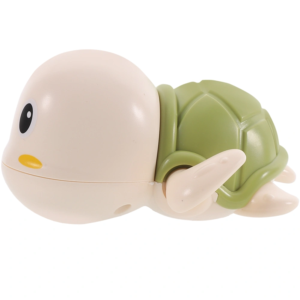 Cartoon Bath Toy Floating Wind-up Bathtub Tortoise Molding Plaything for Toddler