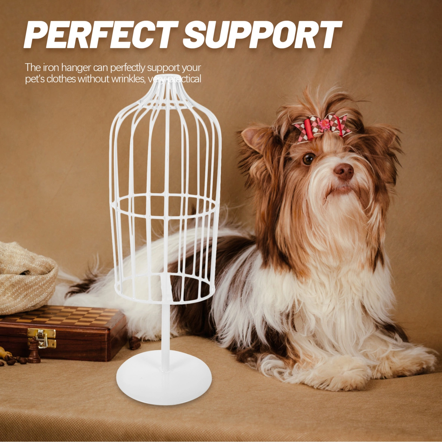Dog Clothes Showing Rack Cat Dress Display Mannequin Pet Shop Clothing Hanger