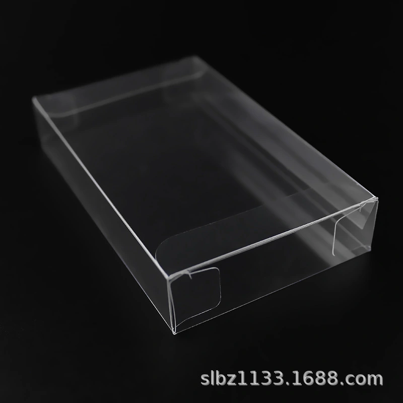 10PCS Clear Favor Boxes Gift Boxes Transparent Plastic Candy Boxes Card Cases