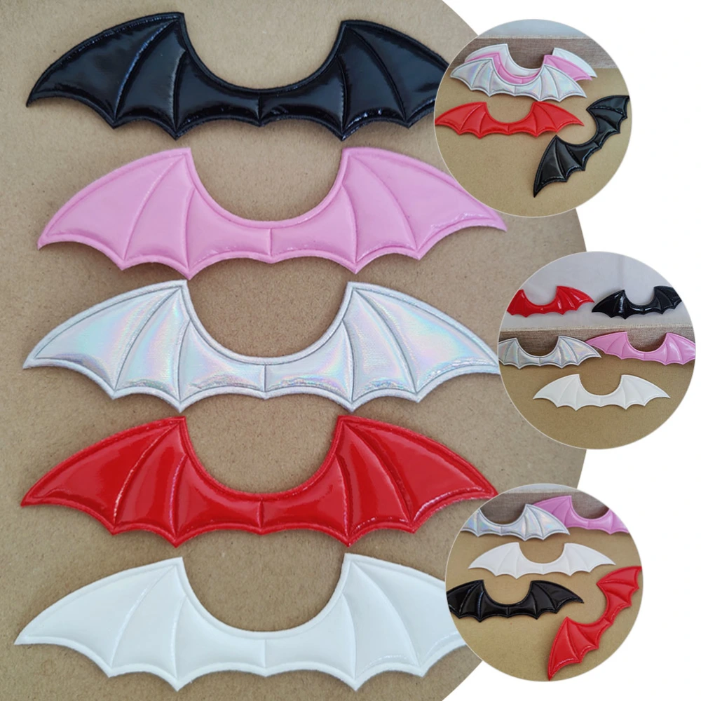 20Pcs Halloween Crafts Bat Wing DIY Bat Wing Hair Decoration Shoe Clothes Accessories