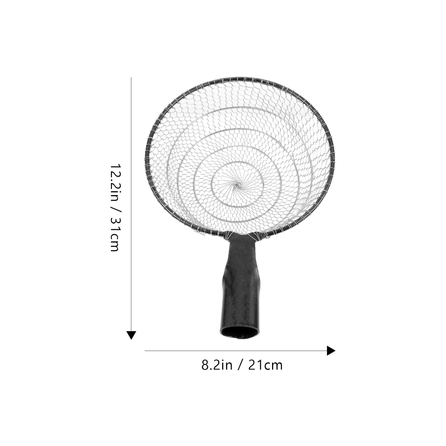 Fly Fishing Net Fish Landing Net Fishing Trap Basket Handheld Fishing Net Large Fishing Net