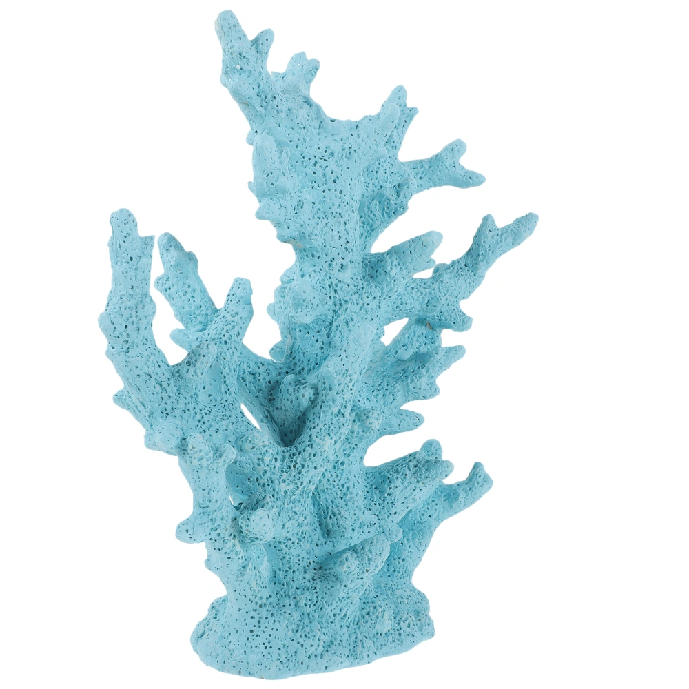 Aquarium Coral Decoration Fish Tank Fake Coral Resin Coral Ornament Fake Coral Model