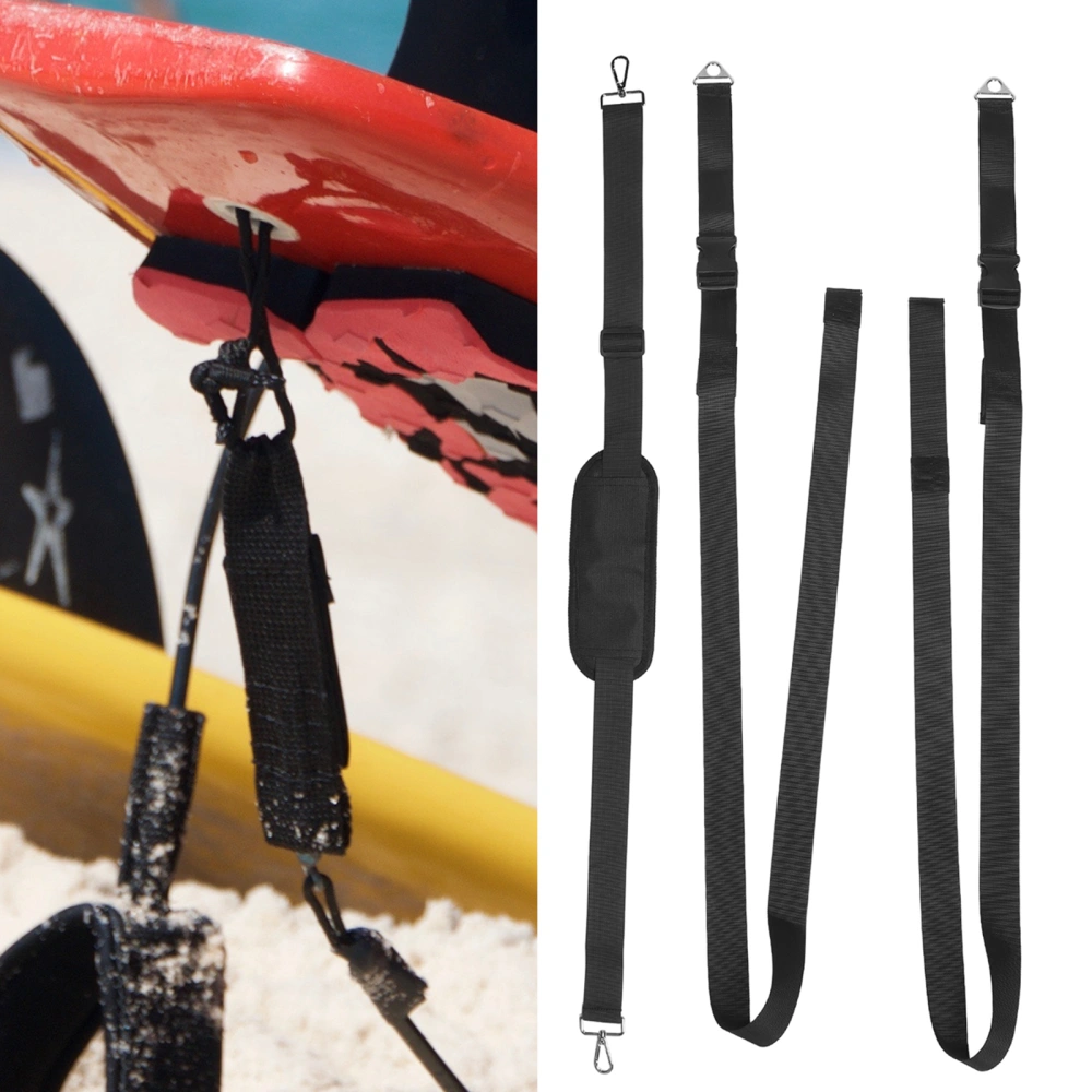 1 Set of Paddle Board Carrier Surfboard Fixed Strap Surfboard Carrier Portable Paddle Strap