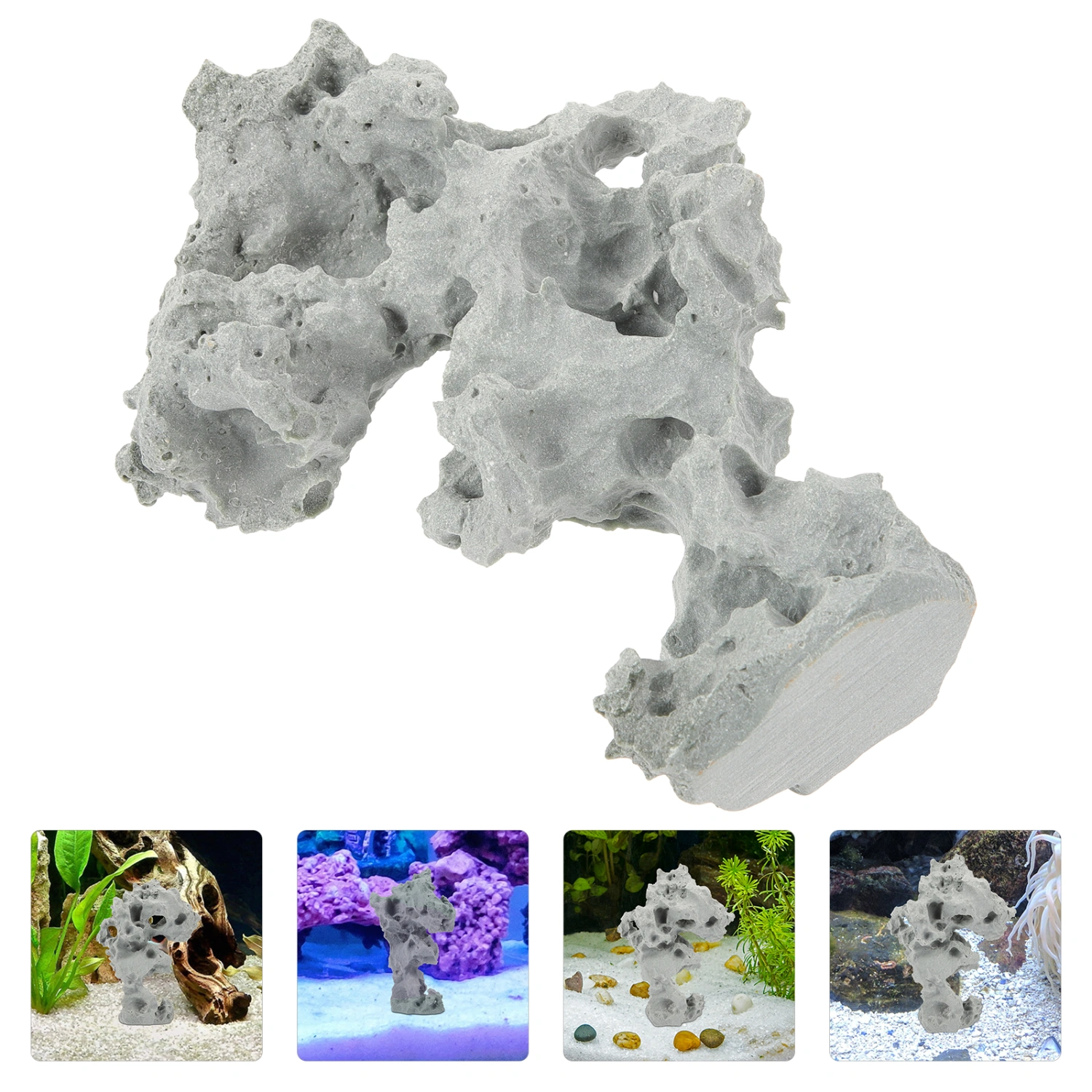 Aquarium Ornament Landscape Fake Rock Fish Tank Rocks Decoration Fish Tank Accessories