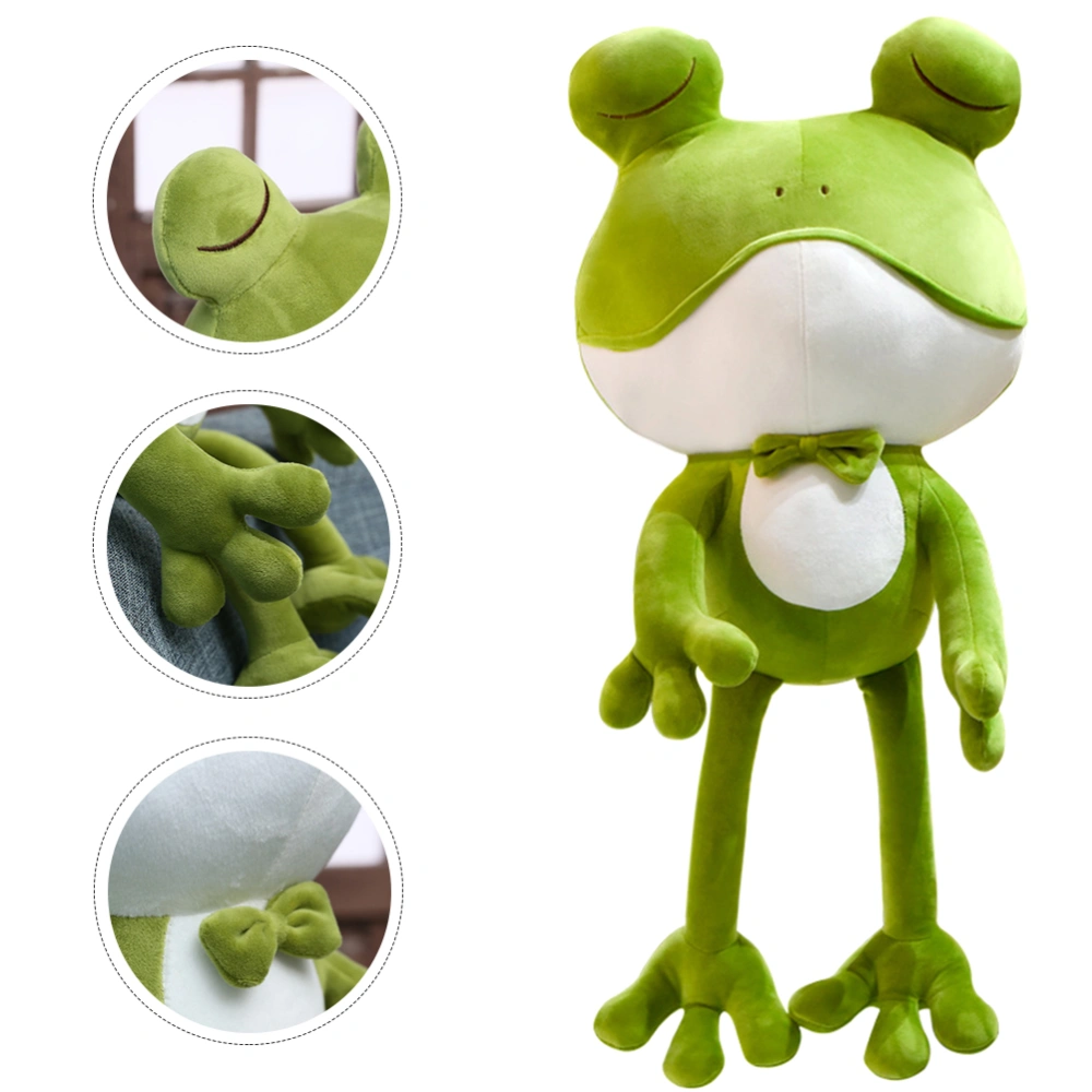 Household Stufffed Frog Toy Doll Ornament Washable Frog Doll Novelty Frog Doll Children Doll Toy