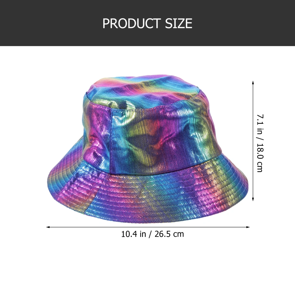 Bucket Hat Summer Bucket Hat Fashionable Fisherman Hat Polyester Hat Clothing Accessory