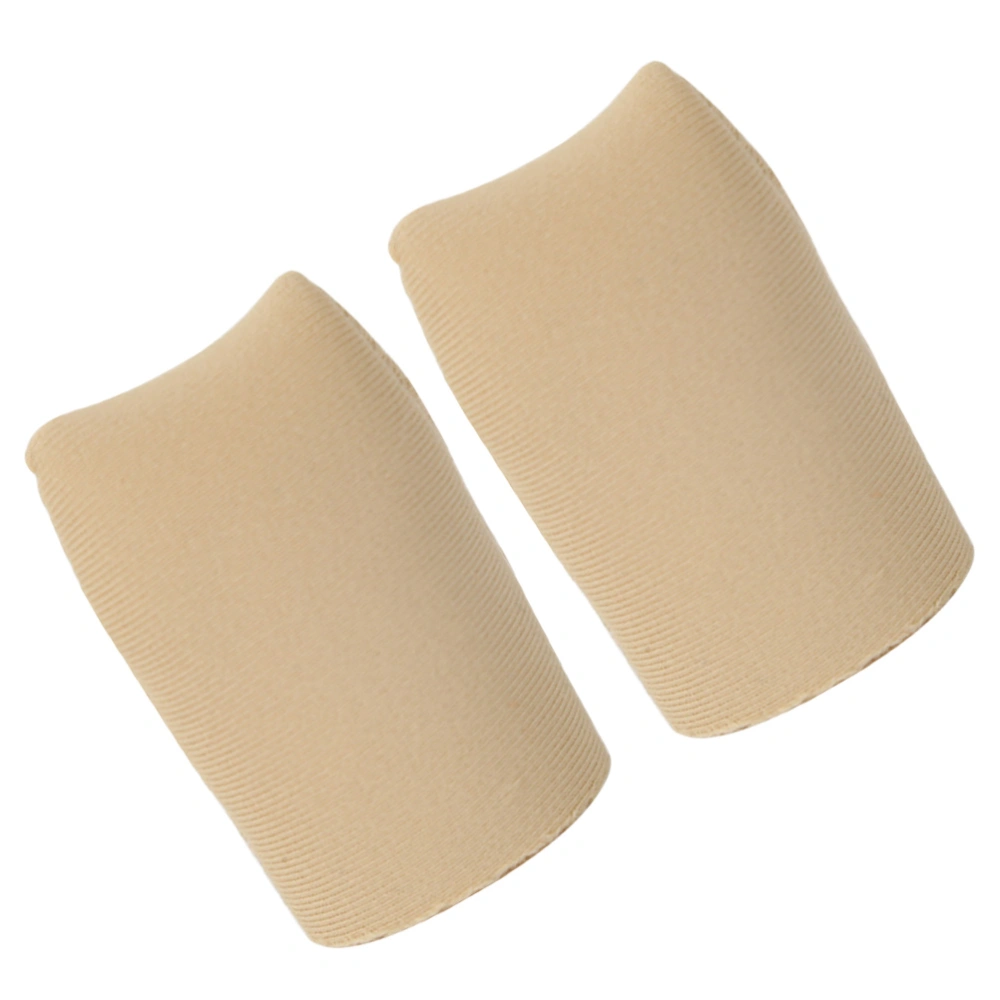 1 Pair Anti-friction Toe Sleeves Silicone Toe Protectors Closed Toe Caps