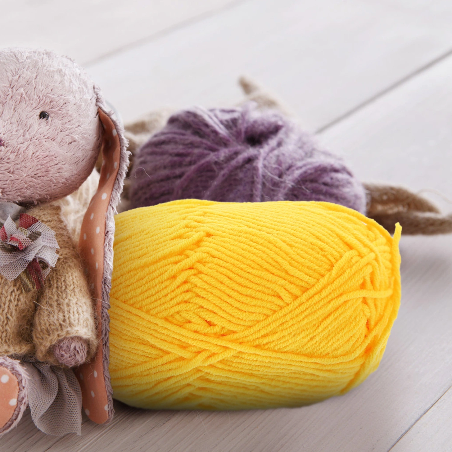 3 Rolls of Crochet Cotton Yarn Decorative Yarn for Crocheting Knitting Cotton Yarn Knitting DIY Yarn