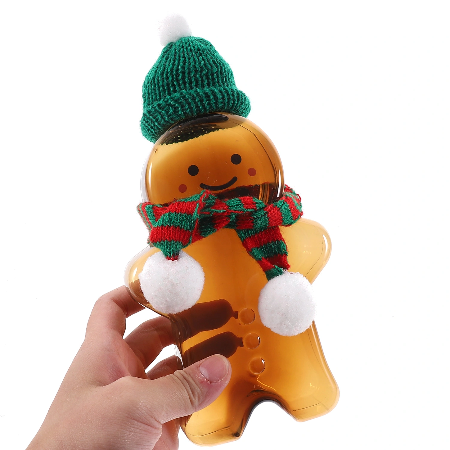 2 Sets of Christmas Candy Cookie Jars Plastic Biscuit Jars Cookie Biscuit Containers Party Favors