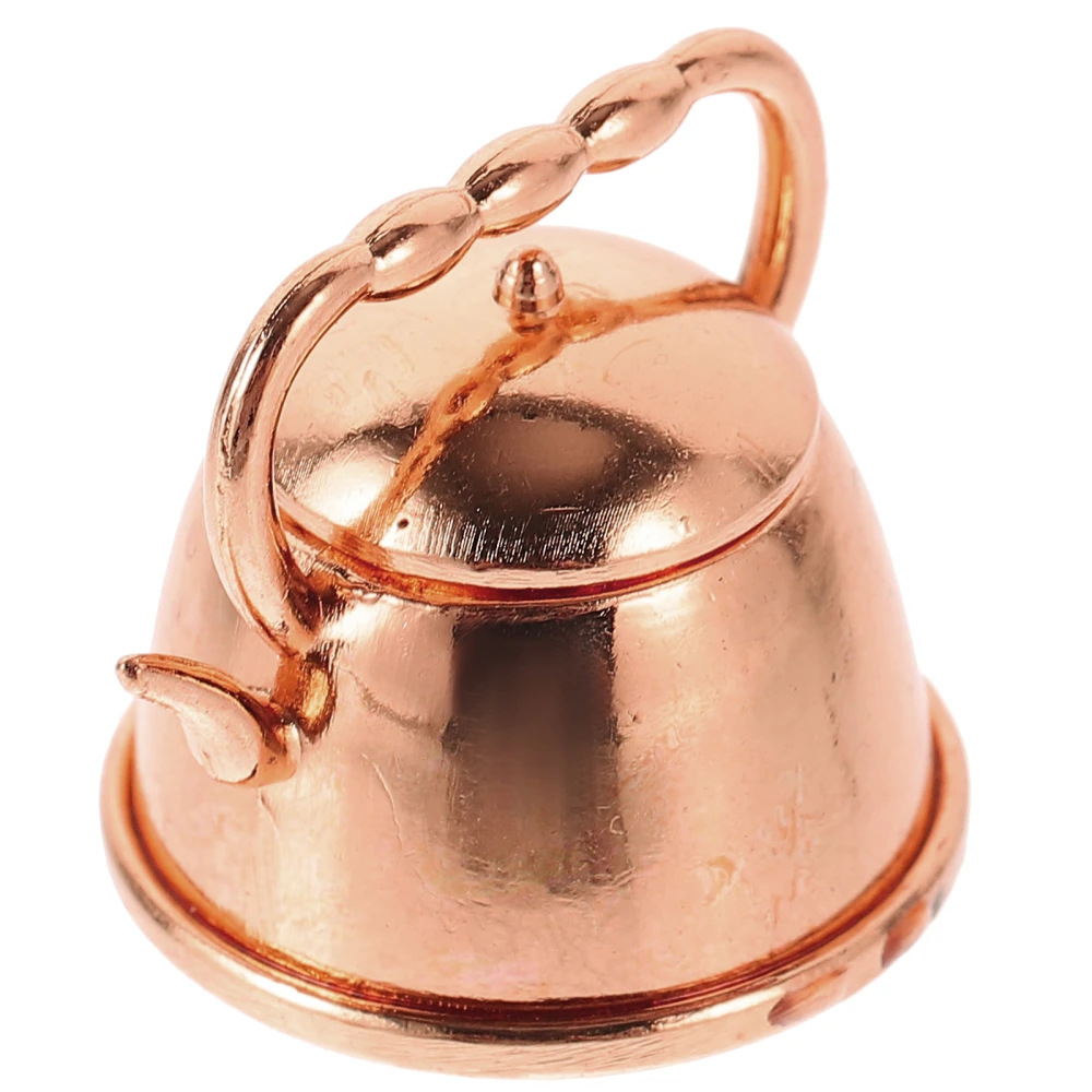 Mini Tea Kettle Mini Metal Teapot Home Office Tea Kettle Ornament Decorative Mini Teapot