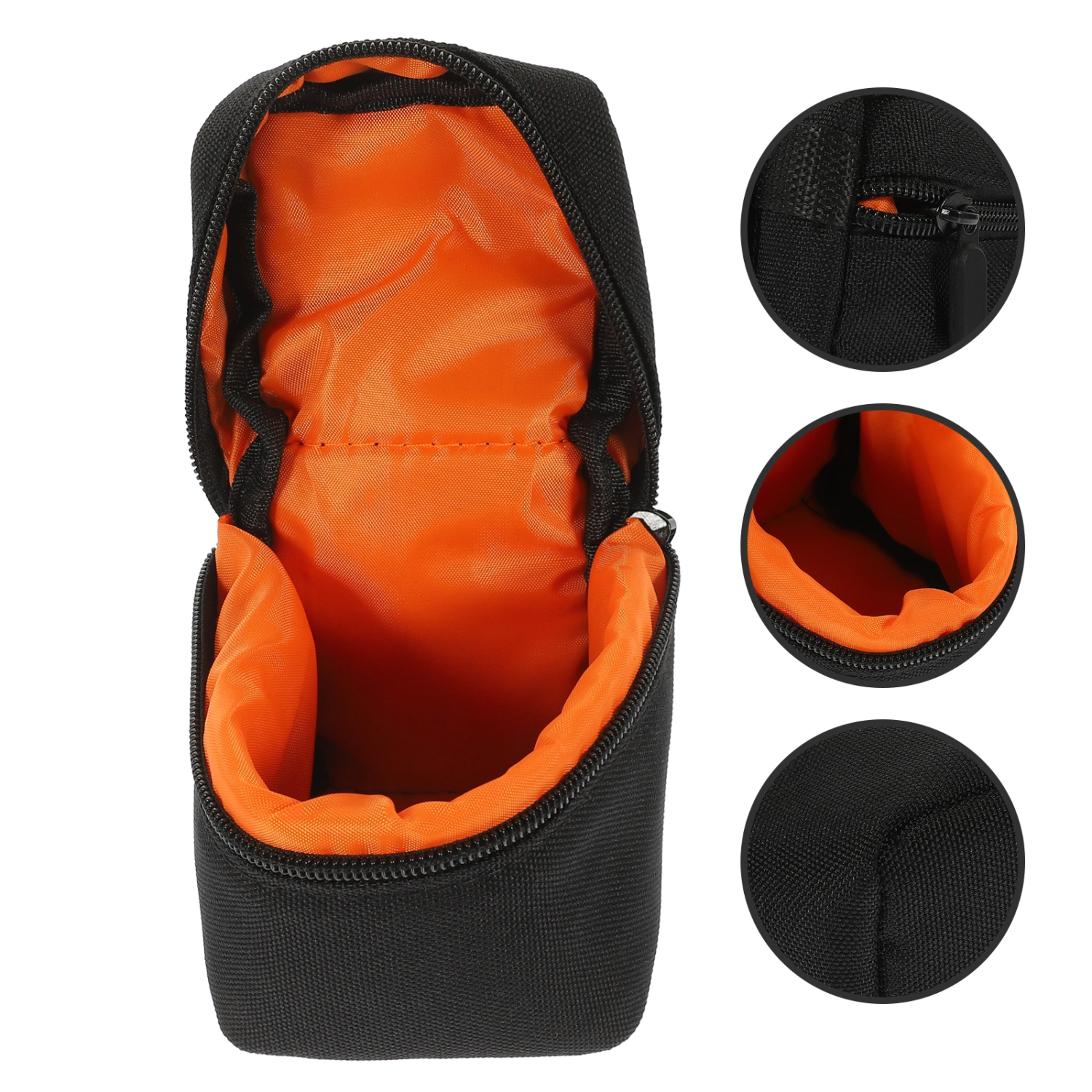 Camera Lens Bag Portable Camera Lens Pouch Camera Lens Shockproof Bag for Travel