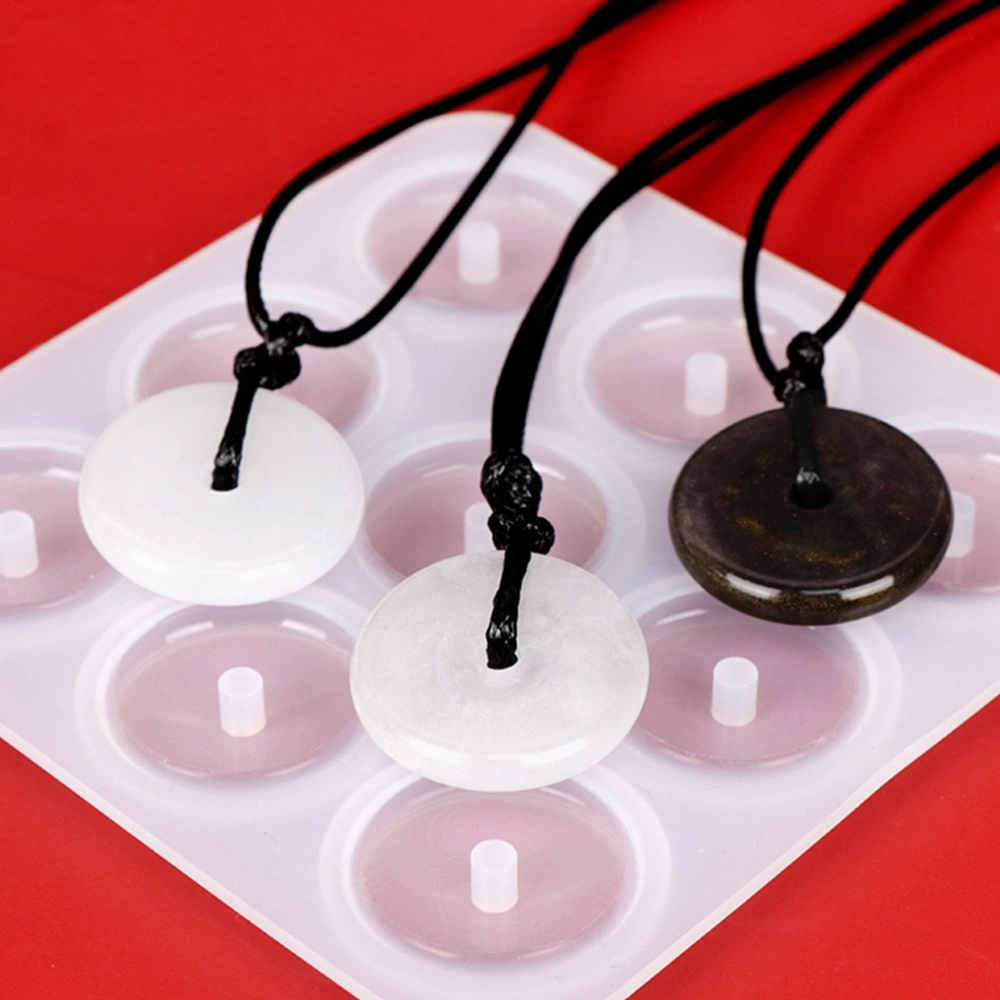 Necklace Pendant Epoxy Silicone Mold DIY Necklace Charm Ornament Mold Handicraft Silicone Mold