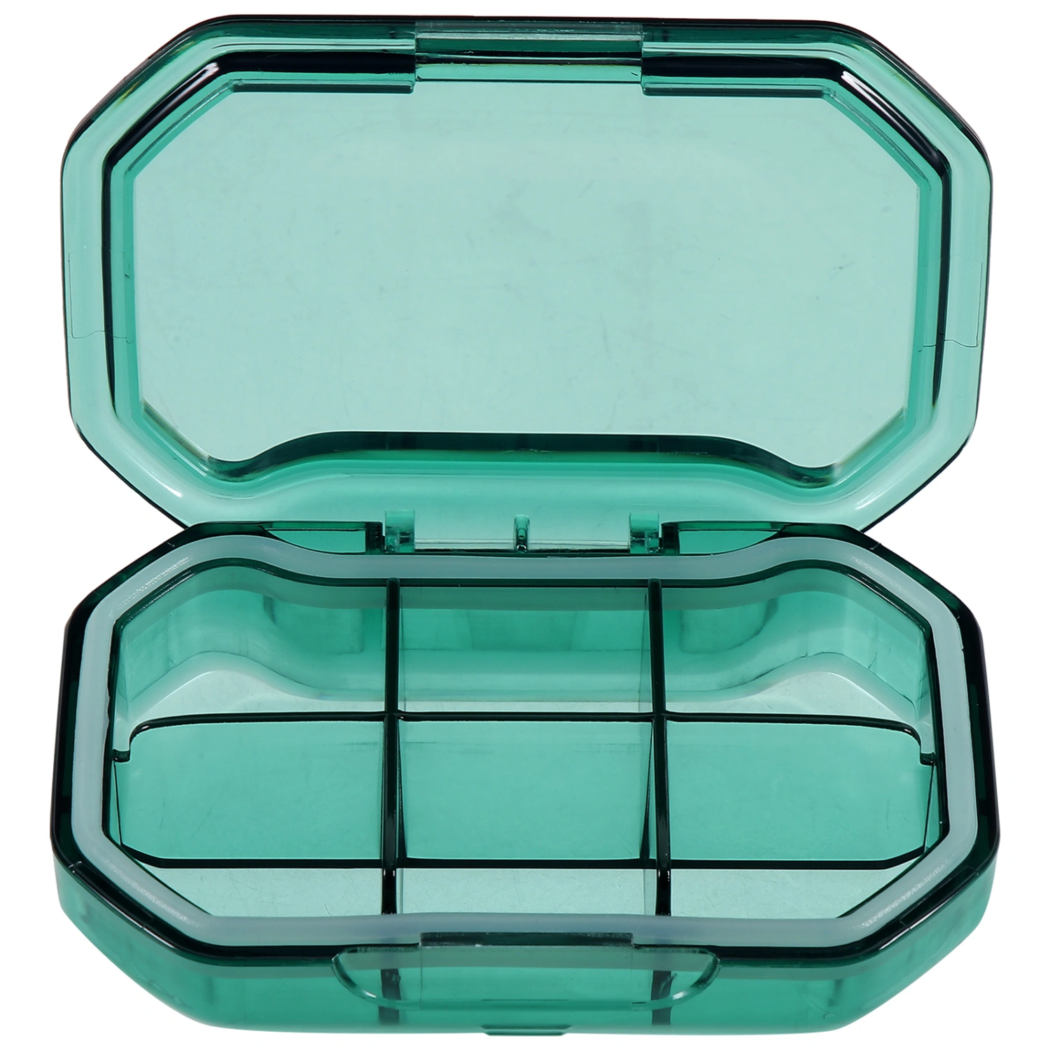 Medicine Case 6-grid Household Pills Box Compact Pills Box Medicine Organizer