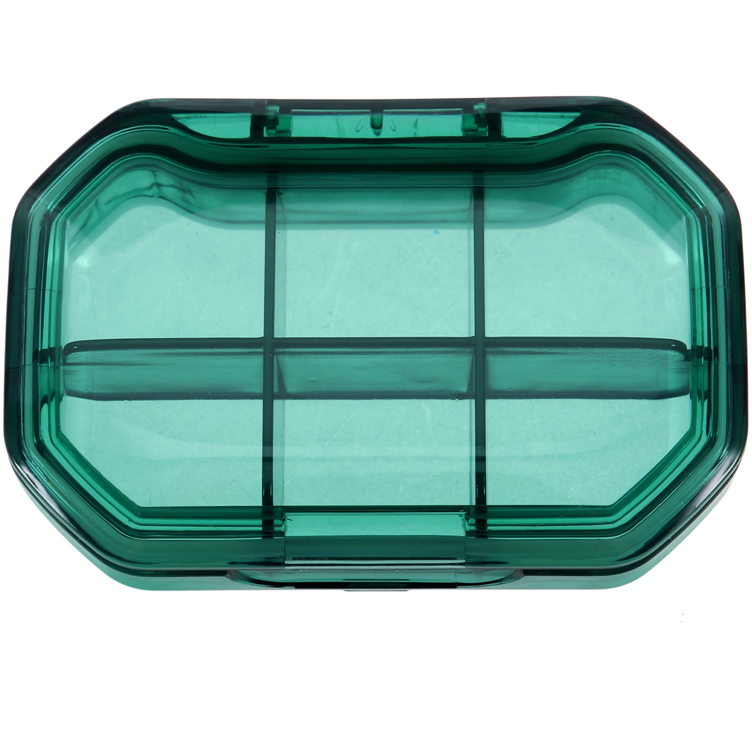 Medicine Case 6-grid Household Pills Box Compact Pills Box Medicine Organizer