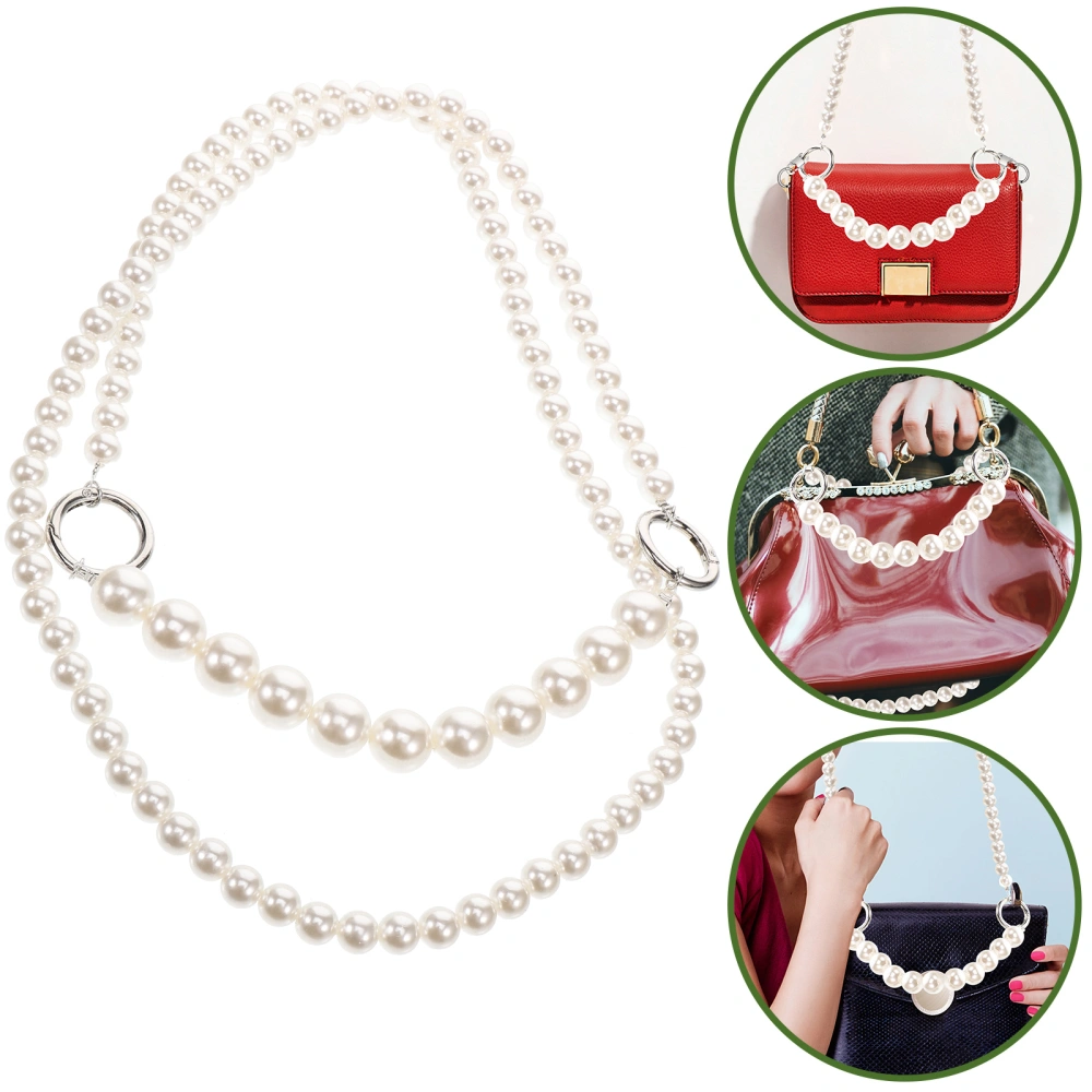 Handbag Chain Replacement Delicate Pearl Design Bag Chain DIY Bag Pearl Chain Decor