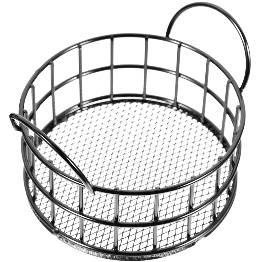 Round Storage Basket Multi-use Storage Basket Tabletop Makeup Organizing Basket for Home