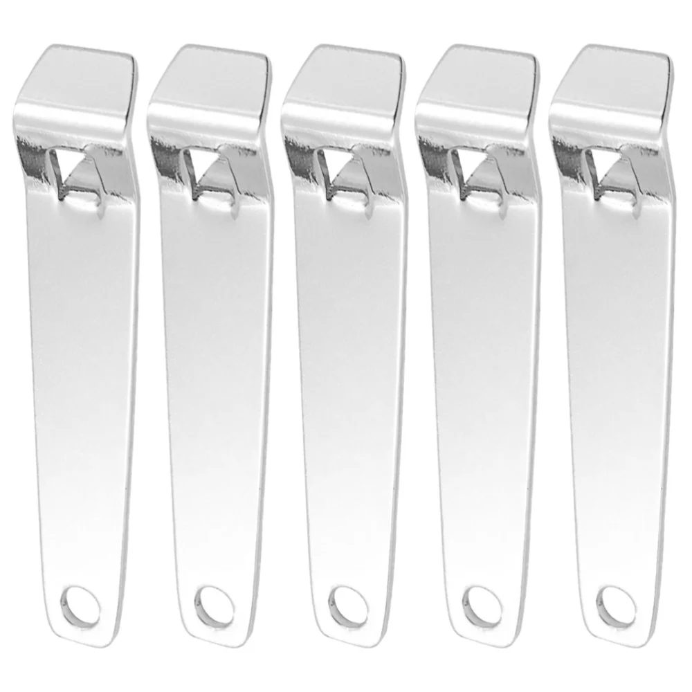 5Pcs Mini Bottle Openers Medical Bottle Opener Stainless Steel Vial Bottle Opener