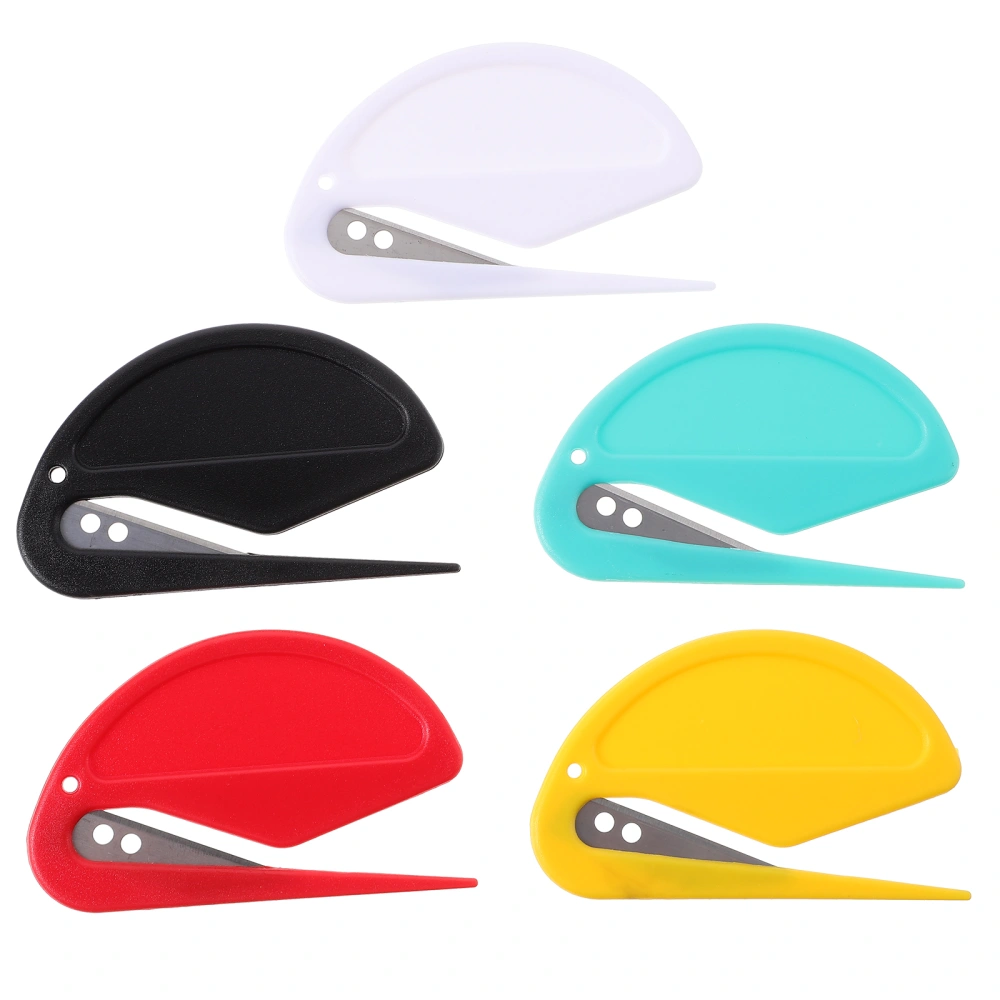 5Pcs Letter Opener Envelope Slitter Mail Opener Portable Box Small Cutter Envelope Opening Tool