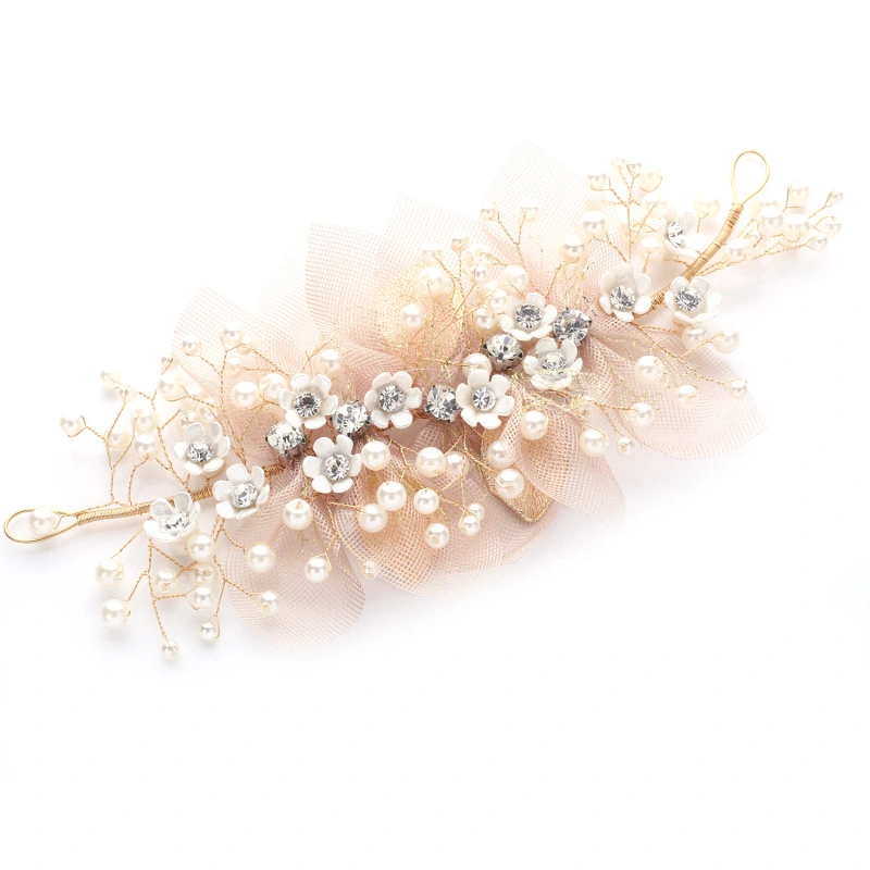 Bride Headpiece Bridal Hair Accessory Wedding Headpiece for Bride Bridesmaid Hair Accessory