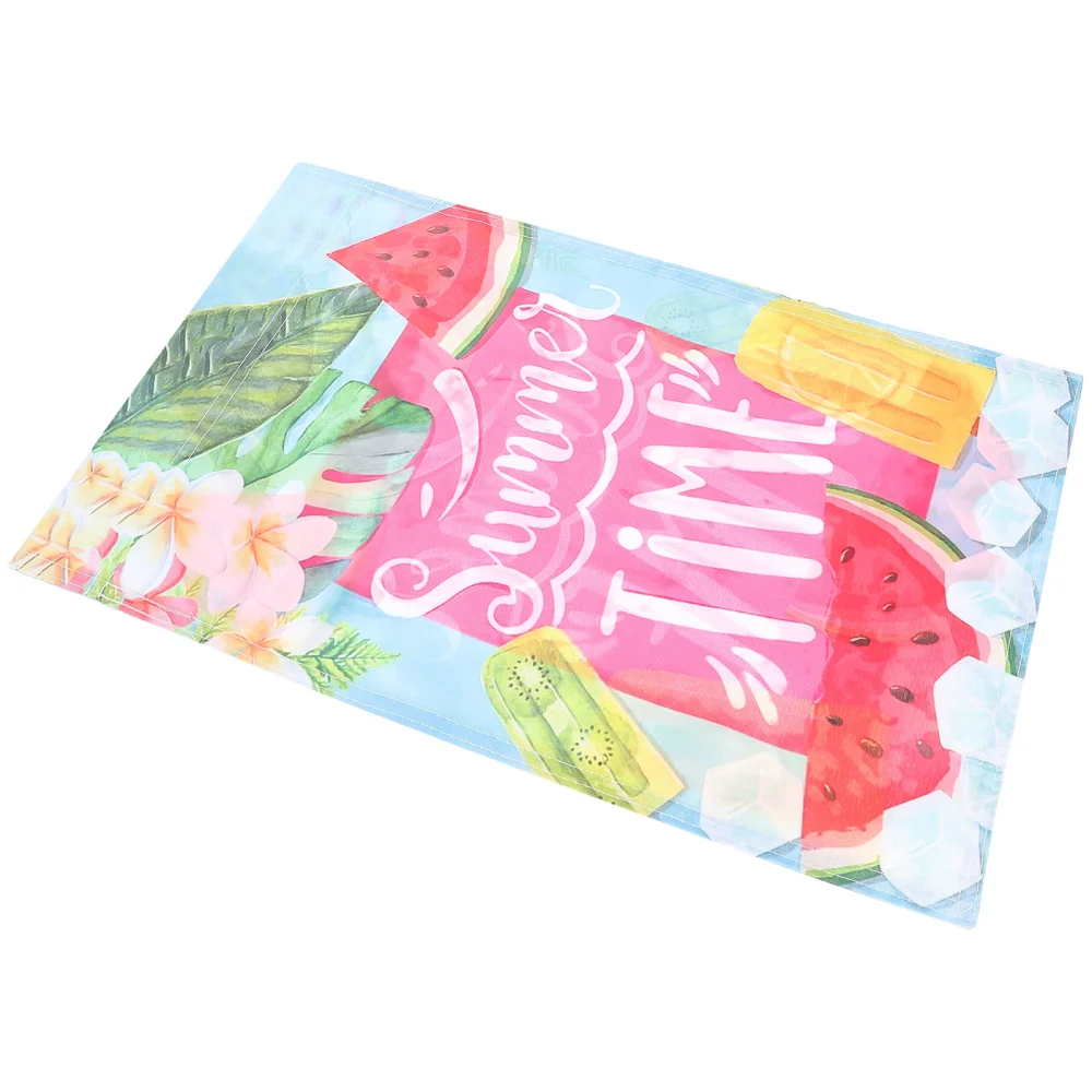 Summer Pool Garden Flag Outdoor Pool Welcome Flag Festival Pool Garden Flag