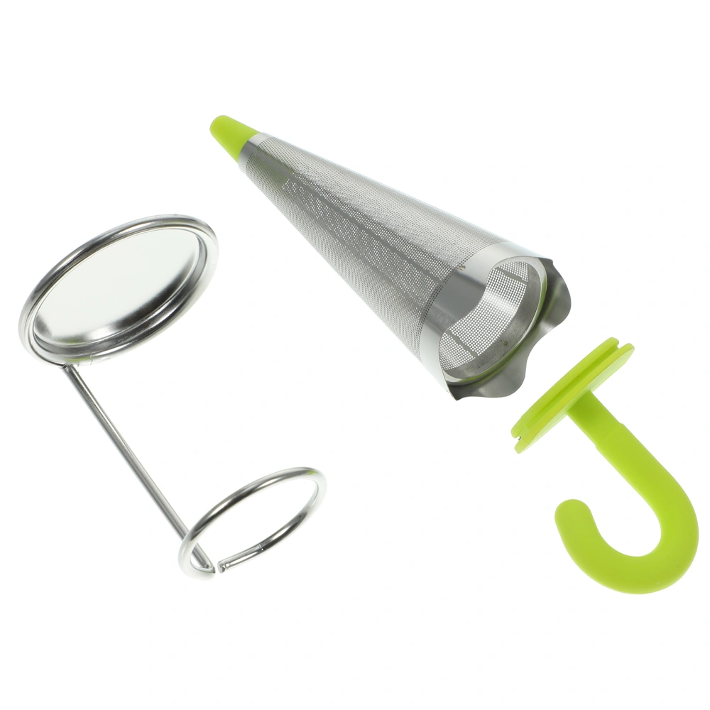 Stainless Steel Umbrella Tea Infuser Reusable Tea Leaf Strainer Kitchen Tea Accessories