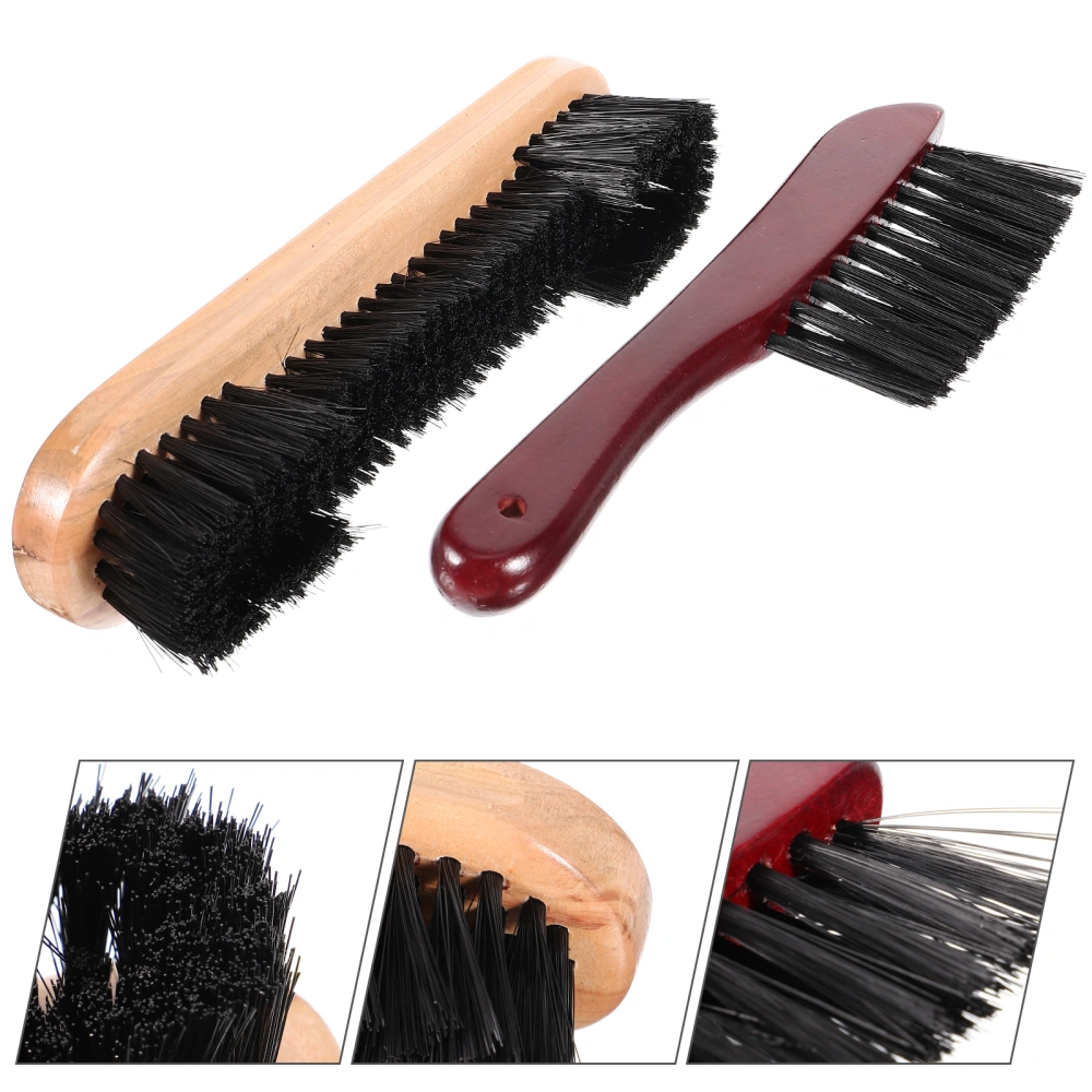 2Pcs Pool Table Brush Pool Table Cleaning Brush Billiard Table Sweeper Billiards Accessory