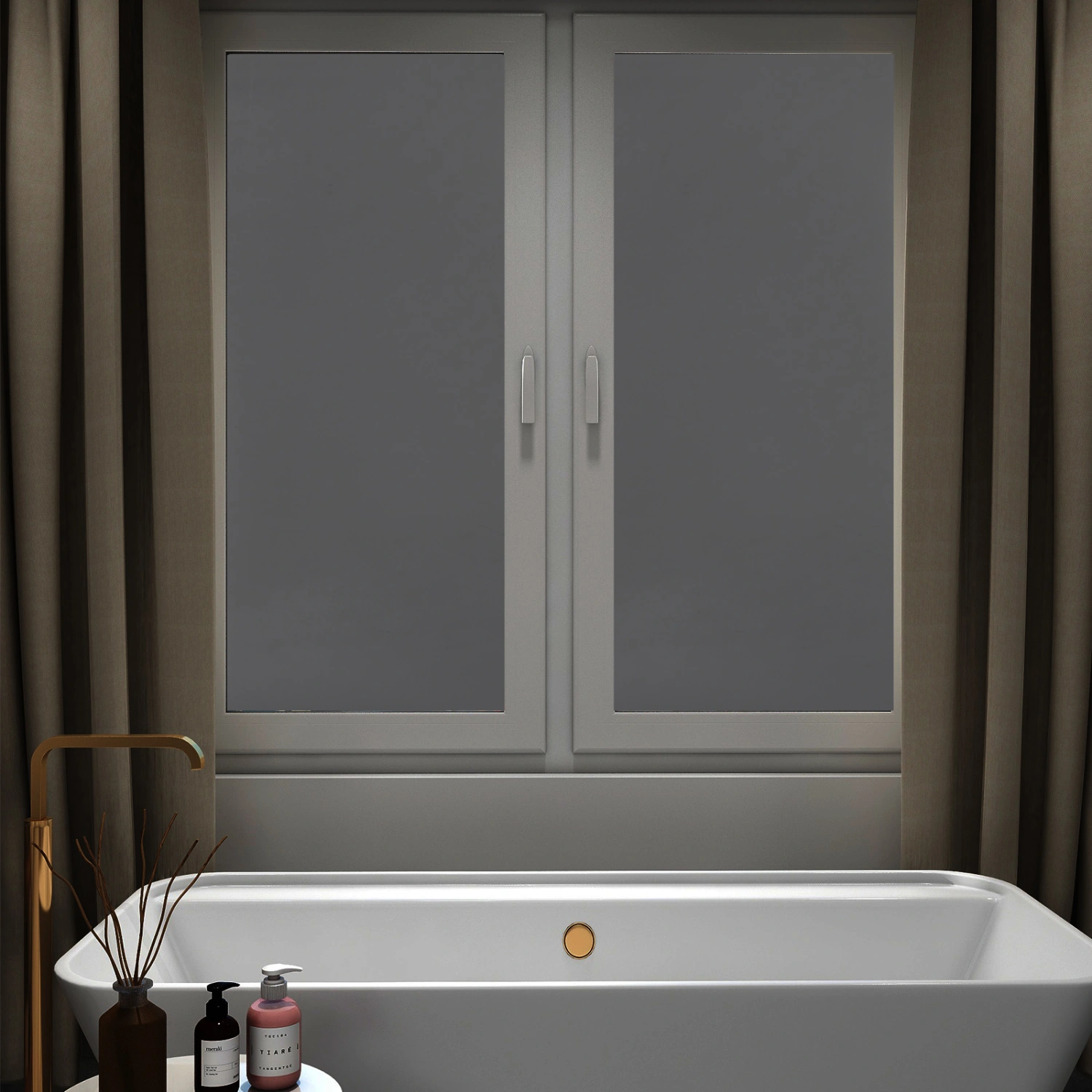 Window Blackout Film Glass Door Reflective Film Window Tinting Film Window Film Daytime Privacy Film