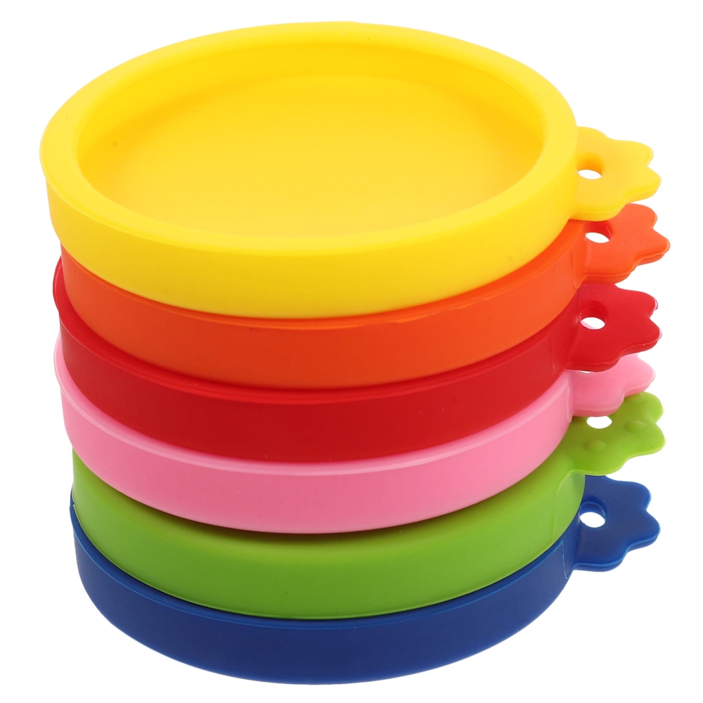 8pcs  Jar Lids Silicone Sealing Lid Household Food Can Covers Jar Sealing Lids Yogurt Jar Lids