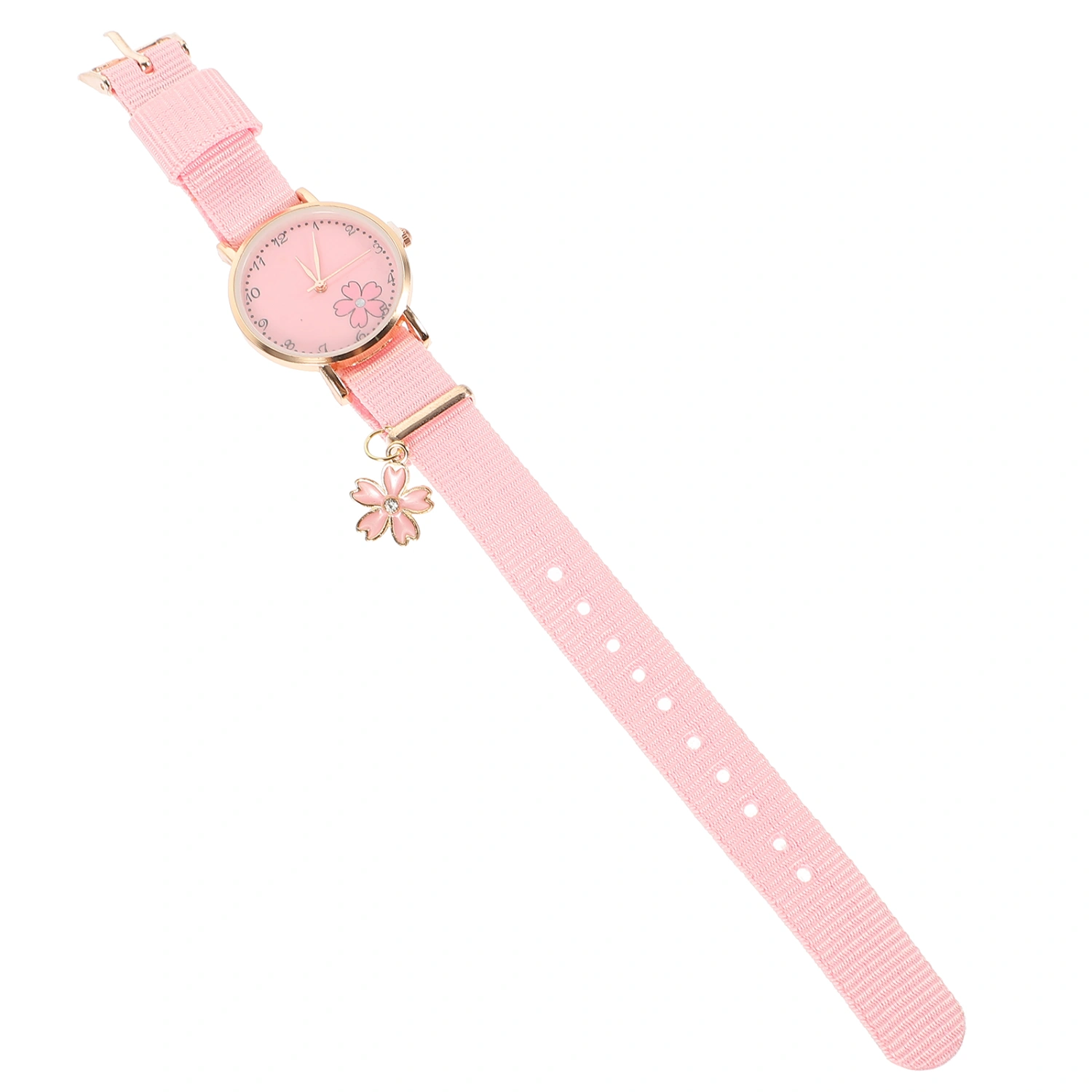 Kids Wristwatch Detachable  Canvas Band Watch Decorative Wrist Watch All-match Girls Watch