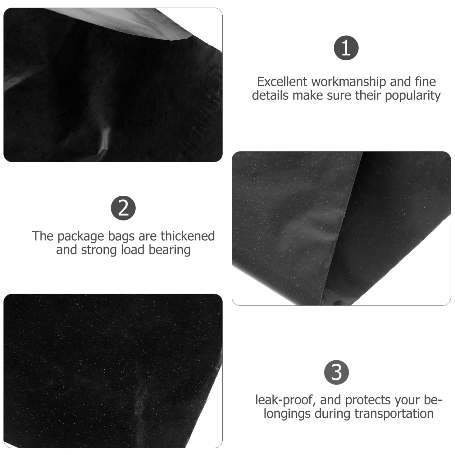 100pcs Sealing Bag Empty Express Bag Shipping Bag Small Business Pouch Shipping Bag for Clothes